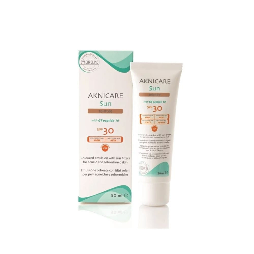 AKNICARE SUN TEINTEE SPF 30 50 ML