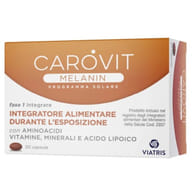 CAROVIT MELANIN PROGRAMMA SOLARE 20 CAPSULE