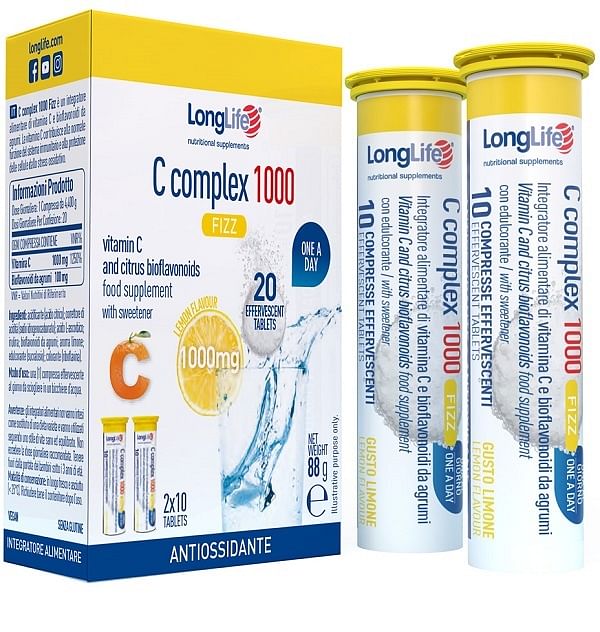 Longlife C Complex 1000 Fizz 20 Compresse Effervescenti