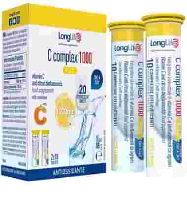 LONGLIFE C COMPLEX 1000 FIZZ 20 COMPRESSE EFFERVESCENTI