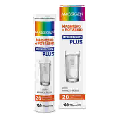 MASSIGEN MAGNESIO POTASSIO PLUS 20 COMPRESSE EFFERVESCENTI