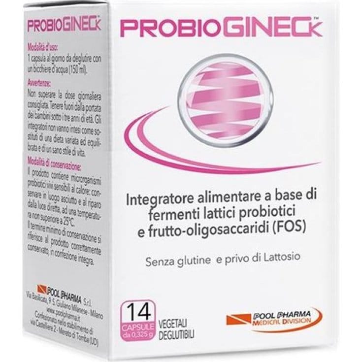 PROBIOGINECK 20 CAPSULE VEGETALI DEGLUTIBILI DA 325 MG SENZA GLUTINE NATURALMENTE PRIVO DI LATTOSIO