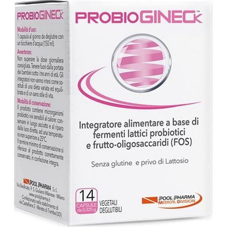 Probiogineck 14 Capsule Vegetali Deglutibili