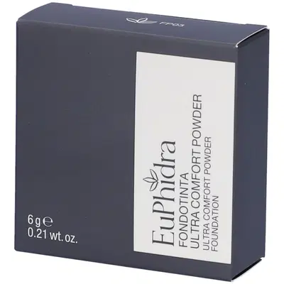 EUPHIDRA FONDOTINTA ULTRA COMFORT POWDER FP03 6 G EUPHIDRA FONDOTINTA ULTRA COMFORT POWDER FP03 6 G