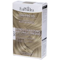 EUPHIDRA COLORPRO XD 907 BIONDO CHIARO MOGANO NATURALE F COLORE + ATTIVANTE + BALSAMO + CUFFIA + GUANTI