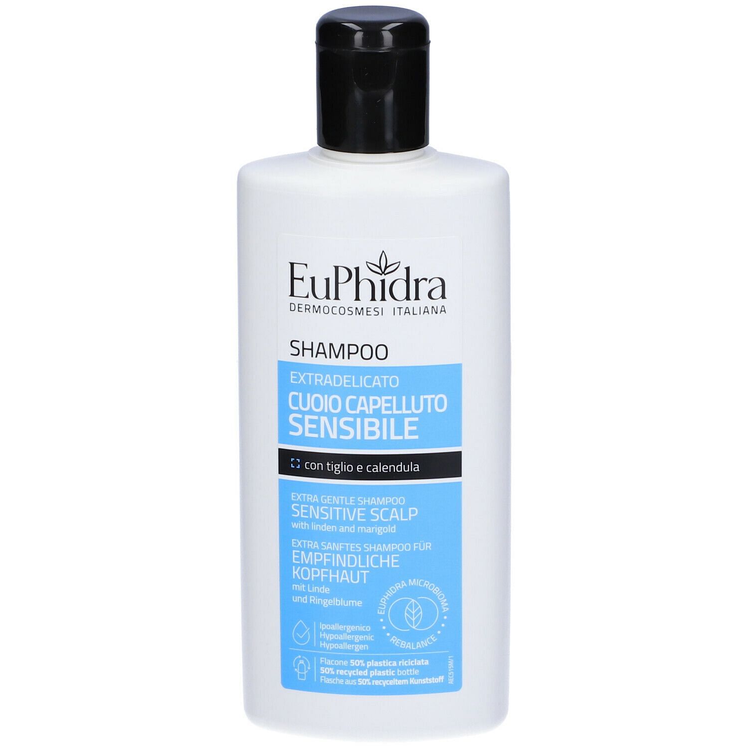 Euphidra Shampoo Cuoio Capelluto Sensibile 200 Ml