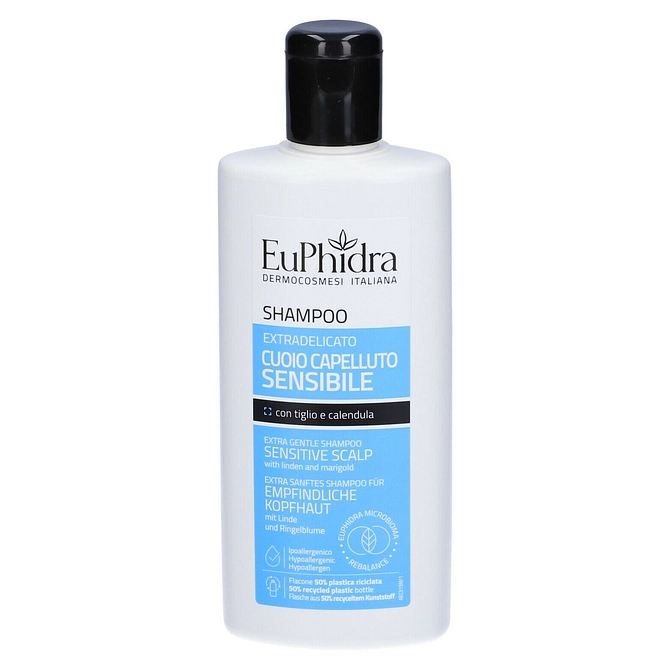 Euphidra Shampoo Cuoio Capelluto Sensibile 200 Ml
