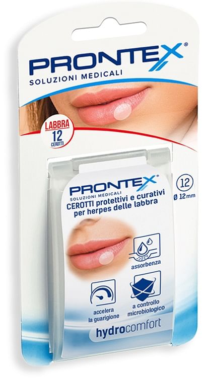 Prontex Hydrocomfort Herpes 12 Pezzi