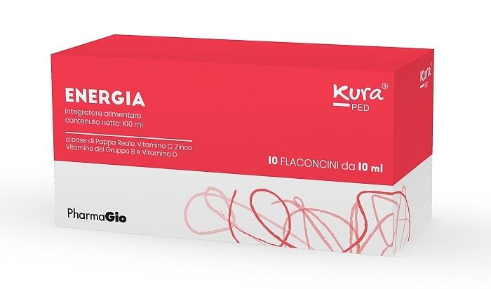 Kura Ped Energia 10 Flaconcini X 10 Ml