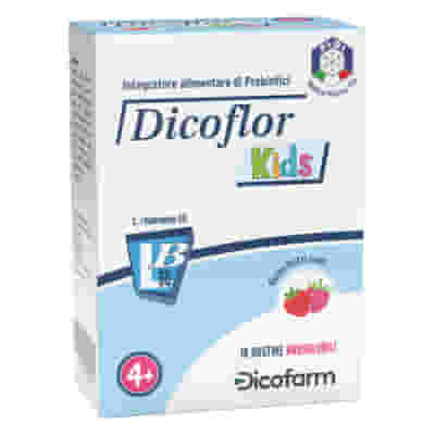 DICOFLOR KIDS 18 BUSTINE OROSOLUBILI GUSTO FRUTTI ROSSI