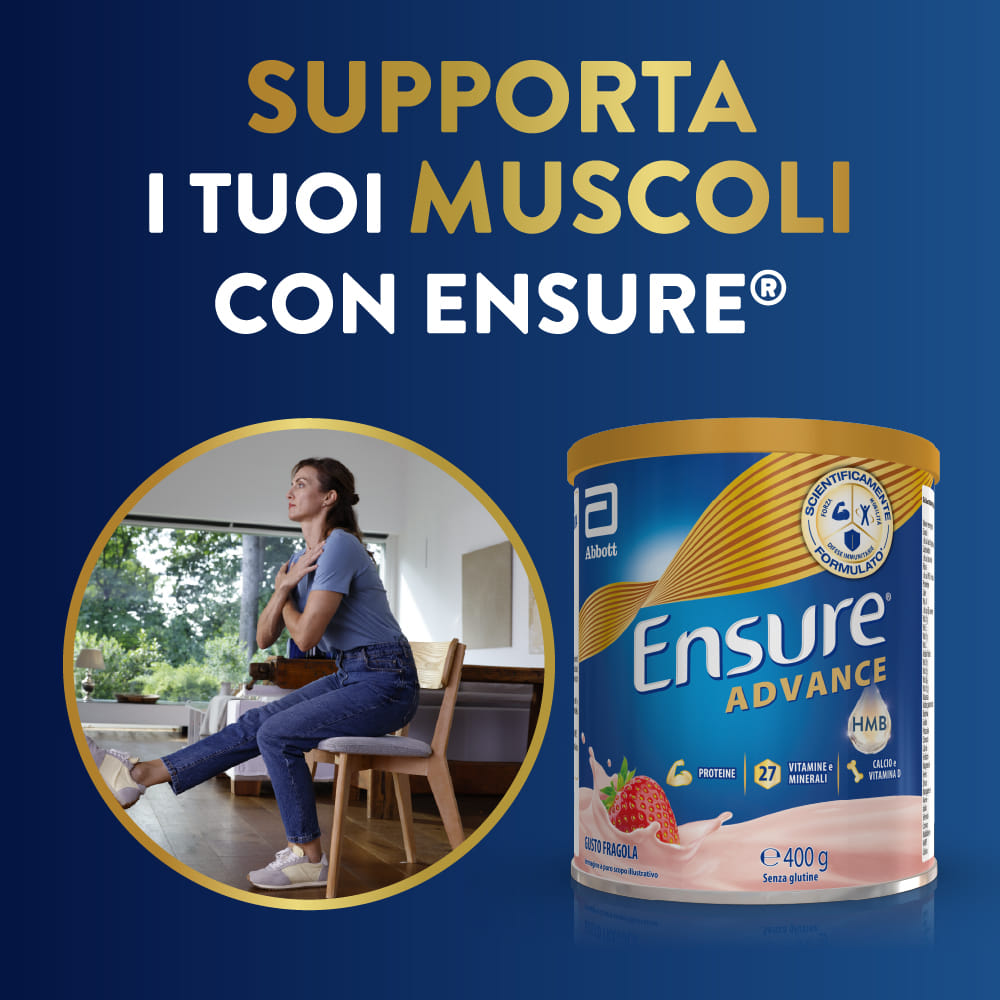 ENSURE ADVANCE FRAGOLA 400 G