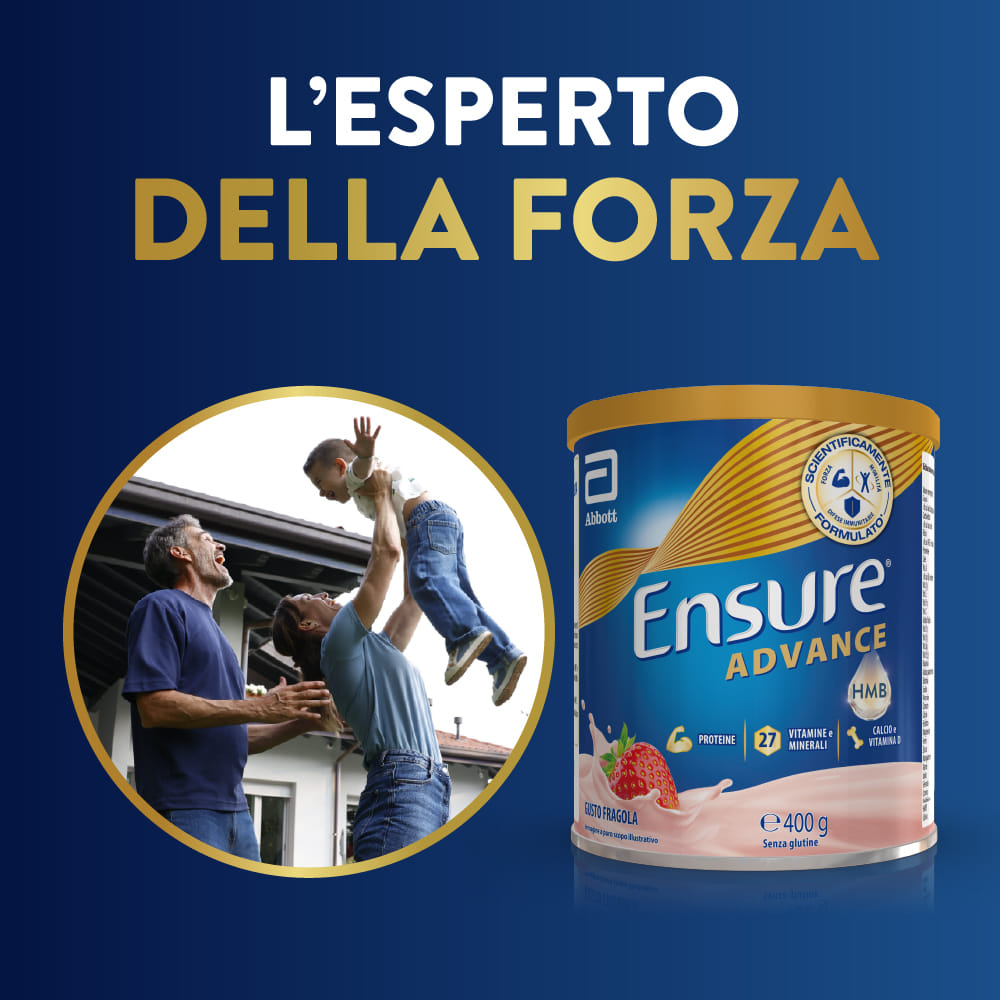 ENSURE ADVANCE FRAGOLA 400 G