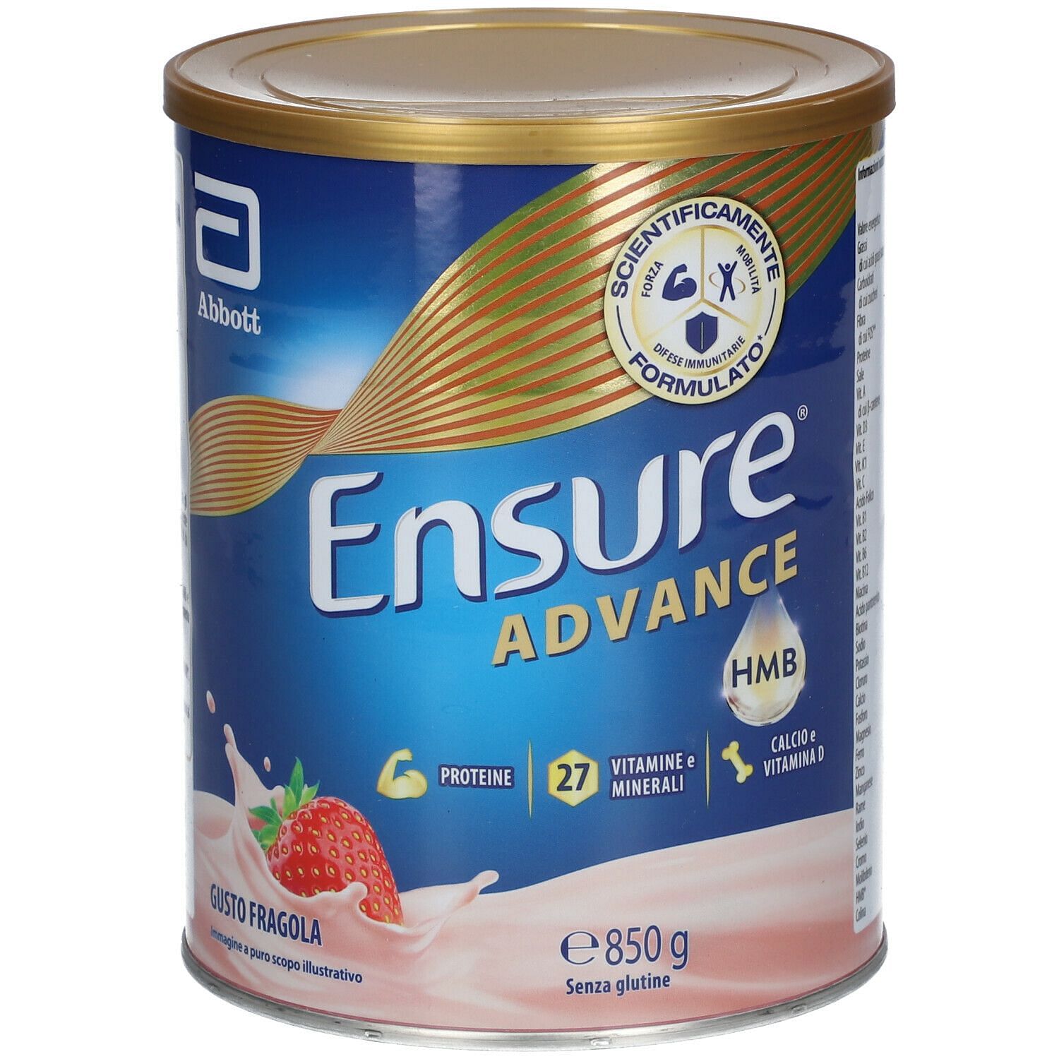 Ensure Advance Fragola 850 G