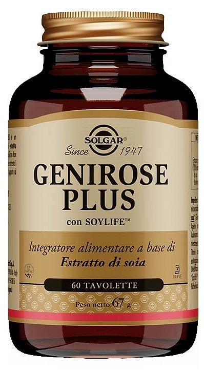 Solgar It. Multinutrient  Genirose Plus 60 Tavolette