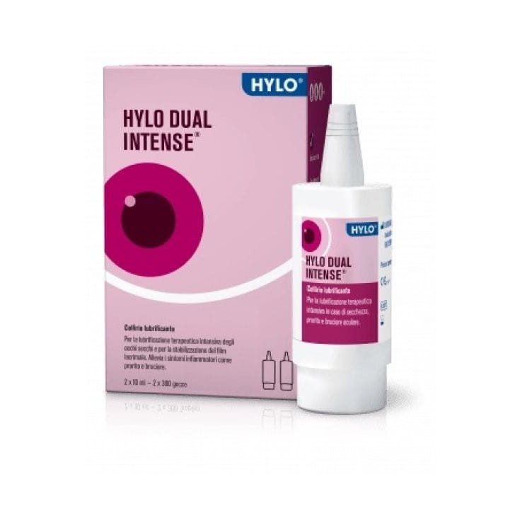 Hylo Dual Intense Collirio 2 Flaconcini Da 10 Ml
