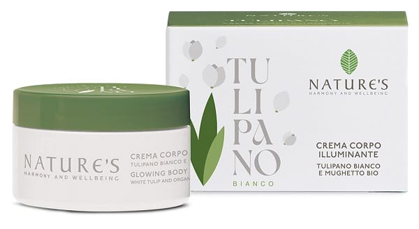 NATURE'S TULIPANO BIANCO CREMA CORPO ILLUMINANTE EDIZIONE LIMITATA 100 ML