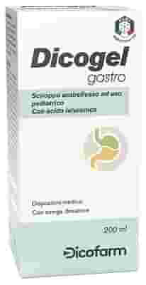 SCIROPPO ANTIREFLUSSO PEDIATRICO DICOGEL GASTRO 200 ML
