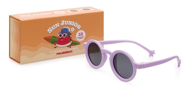 CONTACTA SUN JUNIOR LILLA 0-24 MESI OCCHIALE DA SOLE POLARIZZATO PER BAMBINI