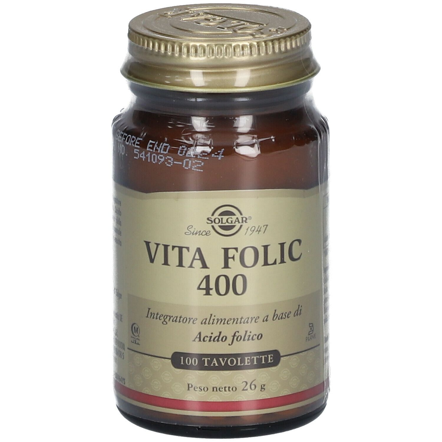 Vita Folic 400 100 Tavolette