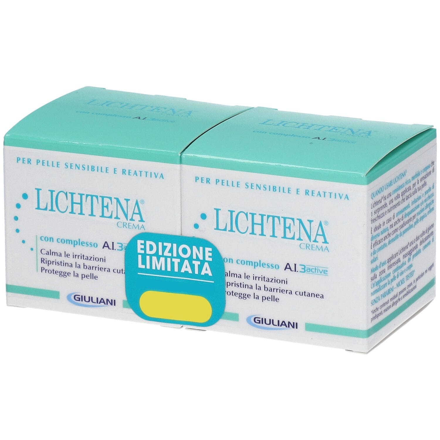 LICHTENA CREMA CON COMPLESSO AI3ACTIVE PROMO 2 X 50 ML