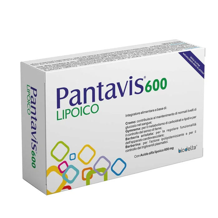 PANTAVIS 600 LIPOICO 30 COMPRESSE