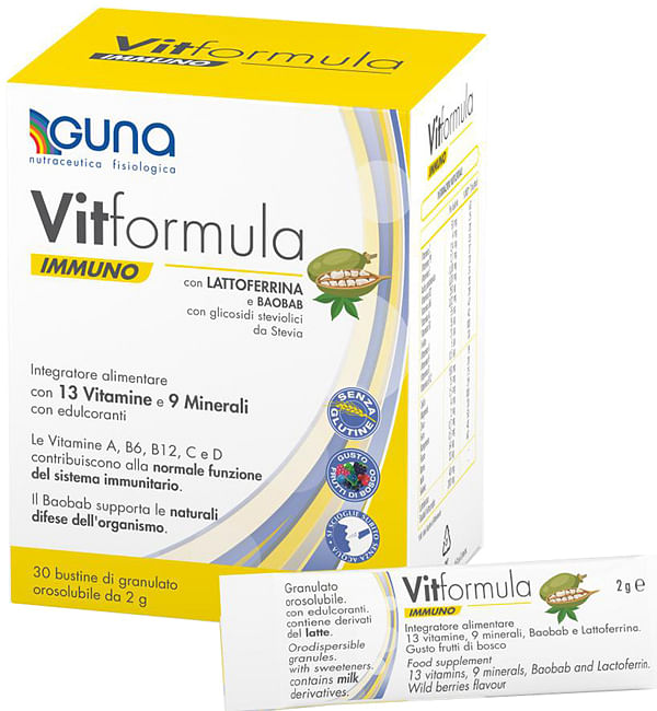 Vitformula Immuno 30 Stick Da 2 G