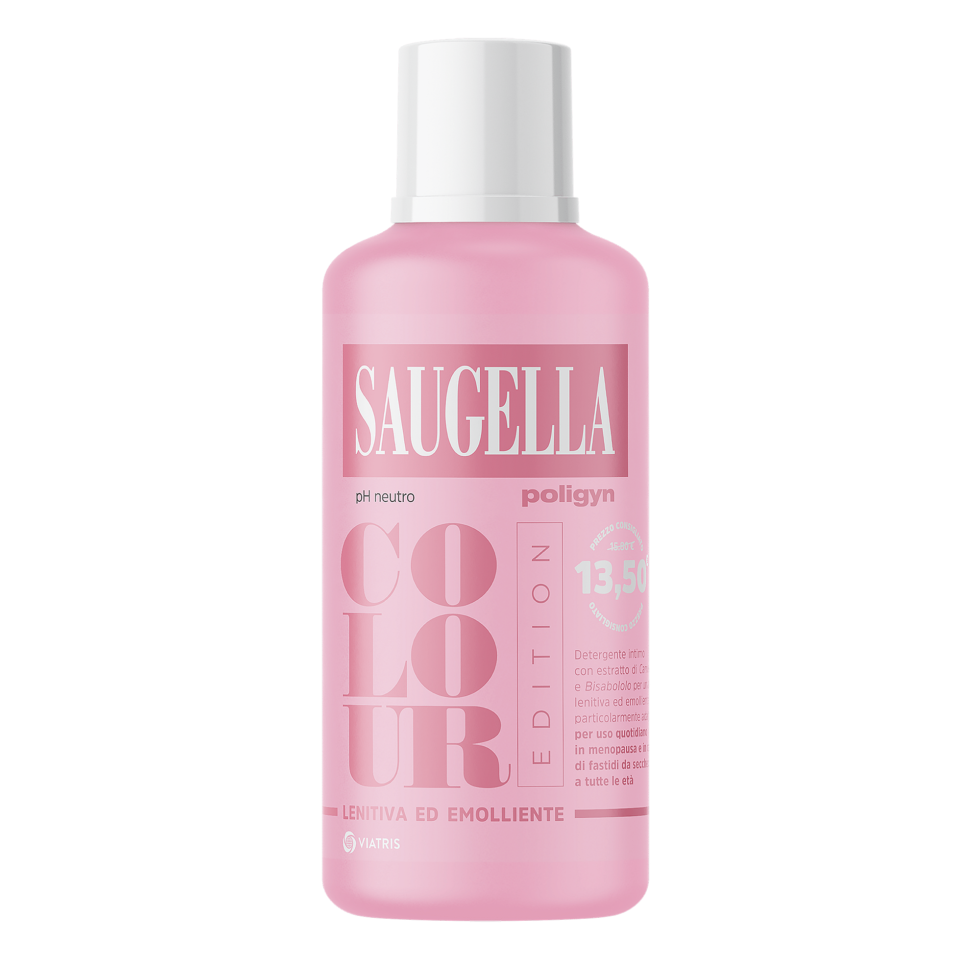 Saugella Poligyn Colour Edition Detergente Intimo 500 Ml