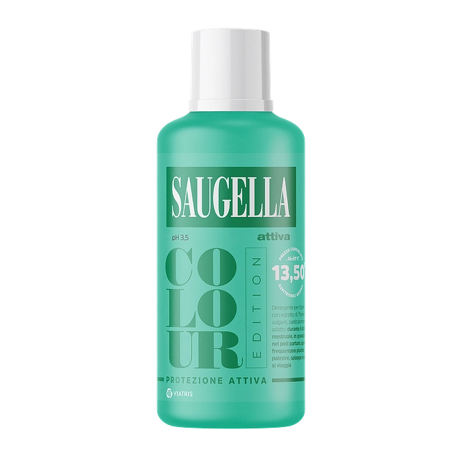 Saugella Attiva Colour Edition Detergente Igiene Intima 500 Ml