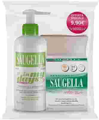 SAUGELLA IN MY DAYS BUNDLE YOU FRESH + ASSORBENTI GIORNO 14 PEZZI + PORTA ASSORBENTI