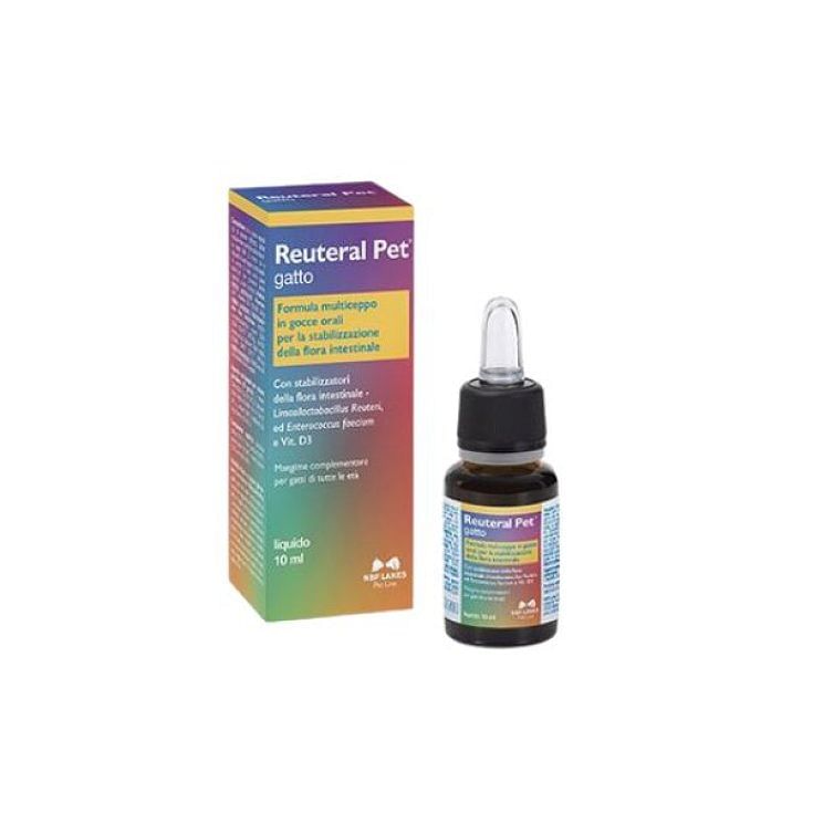 Reuteral Pet Gatto Gocce 10 Ml