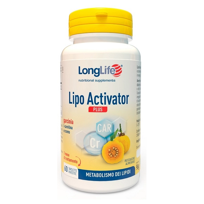 Longlife Lipo Activator Plus 60 Tavolette