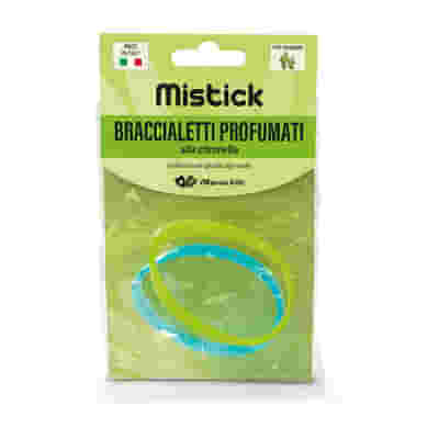 MISTICK BRACCIALETTI AZZURRO + VERDE 2 PEZZI