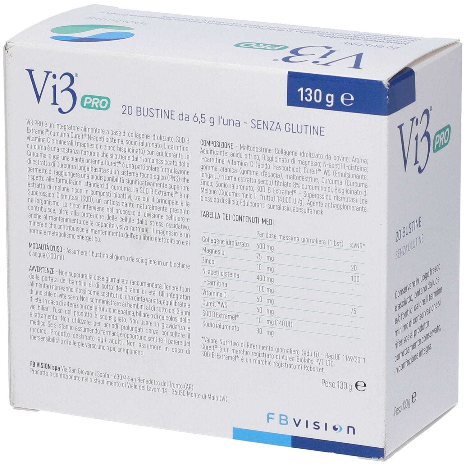 VI3 PRO 20 BUSTINE