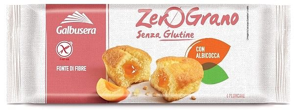 Zerograno Plumcake Albicocca 6 Pezzi