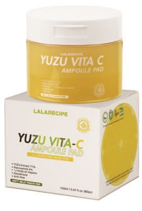 Lalarecipe Tuzu Vita C Ampoule Pad 80 Pezzi