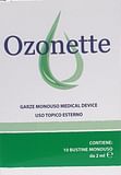 GARZA OZONETTE IMBIBITA DI OLII OZONIZZATI 15 X 15 CM 10 BUSTE