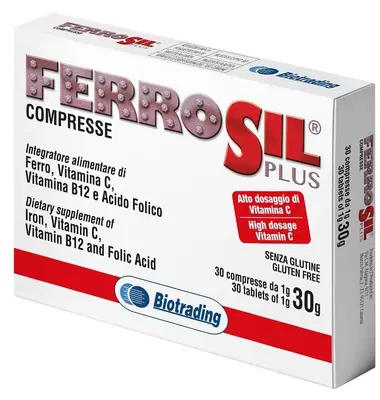 FERROSIL PLUS 30 COMPRESSE FERROSIL PLUS 30 COMPRESSE
