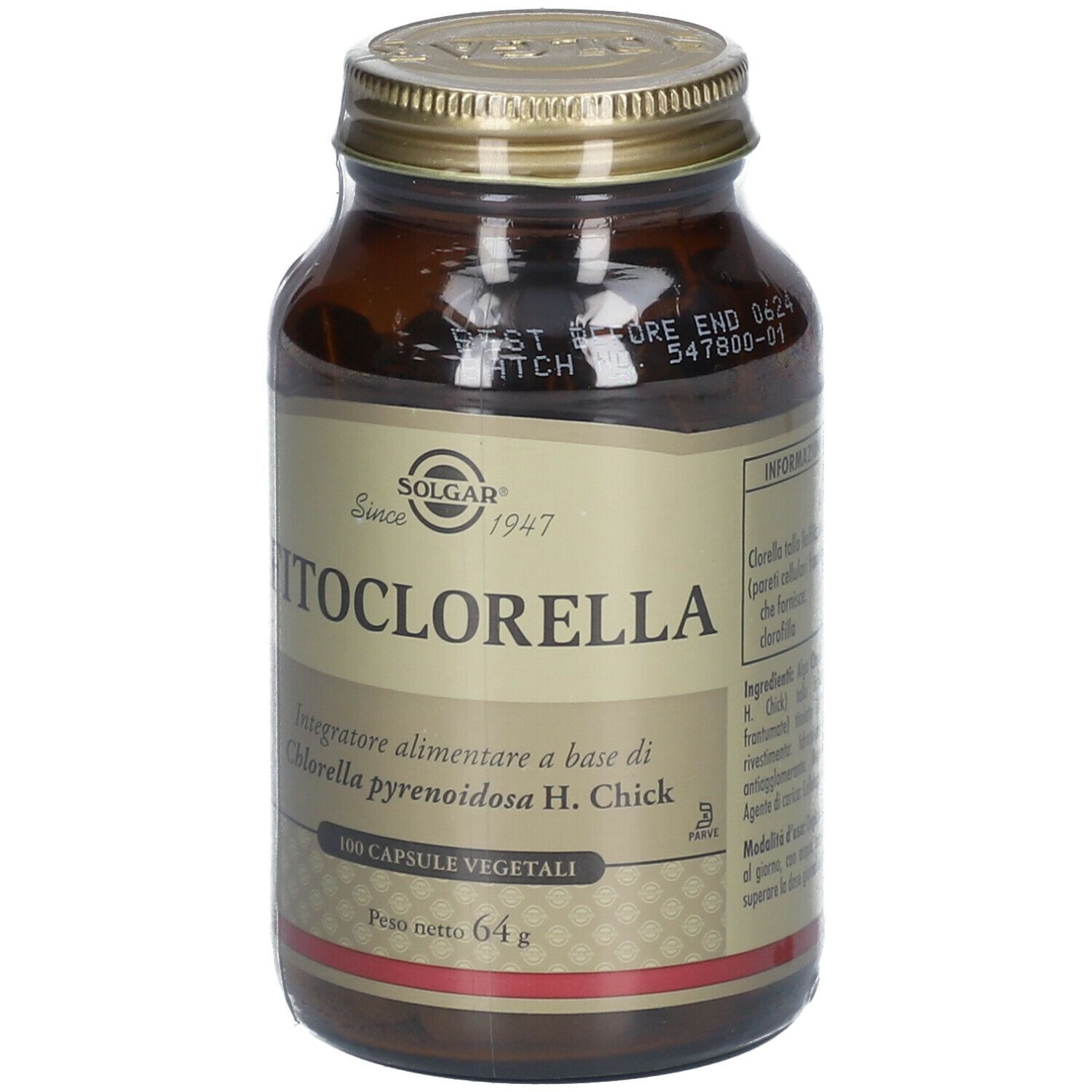 FITOCLORELLA 100 CAPSULE
