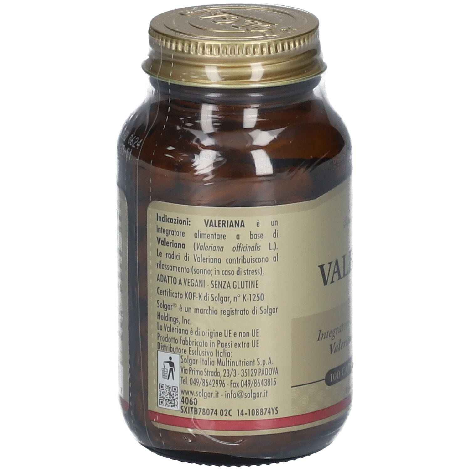 VALERIANA 100 CAPSULE VEGETALI