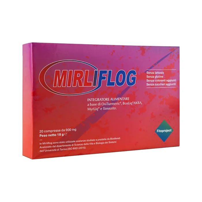 MIRLIFLOG 20 COMPRESSE NUOVA FORMULAZIONE