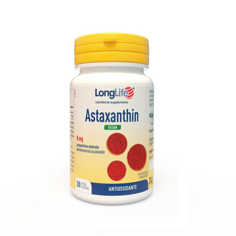 LONGLIFE ASTAXANTHIN VEGAN 30 PERLE