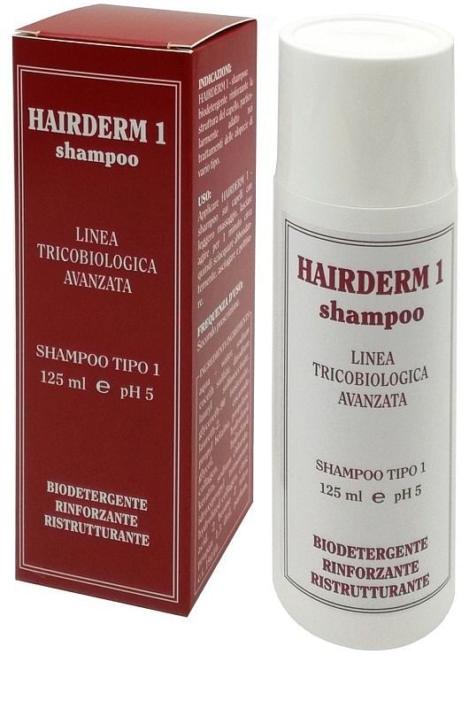 Hairderm Shampoo 1 Rinforzante Reintegrante 125 Ml