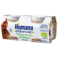 HUMANA OMOGENEIZZATO POLLO BIOLOGICO 2 PEZZI 80 G