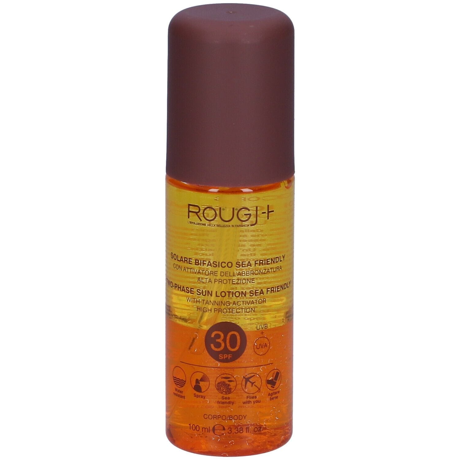 Rougj Suntech Spf30 Bifasico Intensificatore Abbronzatura 100 Ml