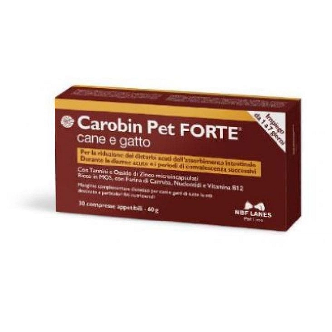 Carobin Pet Forte 30 Compresse