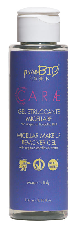 PUROBIO CARAE GEL MICELLARE STRUCCANTE ACQUA FIORDALISO 100 ML