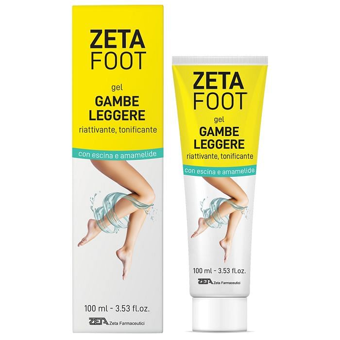 Zetafoot Abbinata Gel Gambe 2 Pezzi