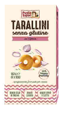 PUGLIA SAPORI TARALLINI ALLA CIPOLLA 6 BUSTINE 30 G