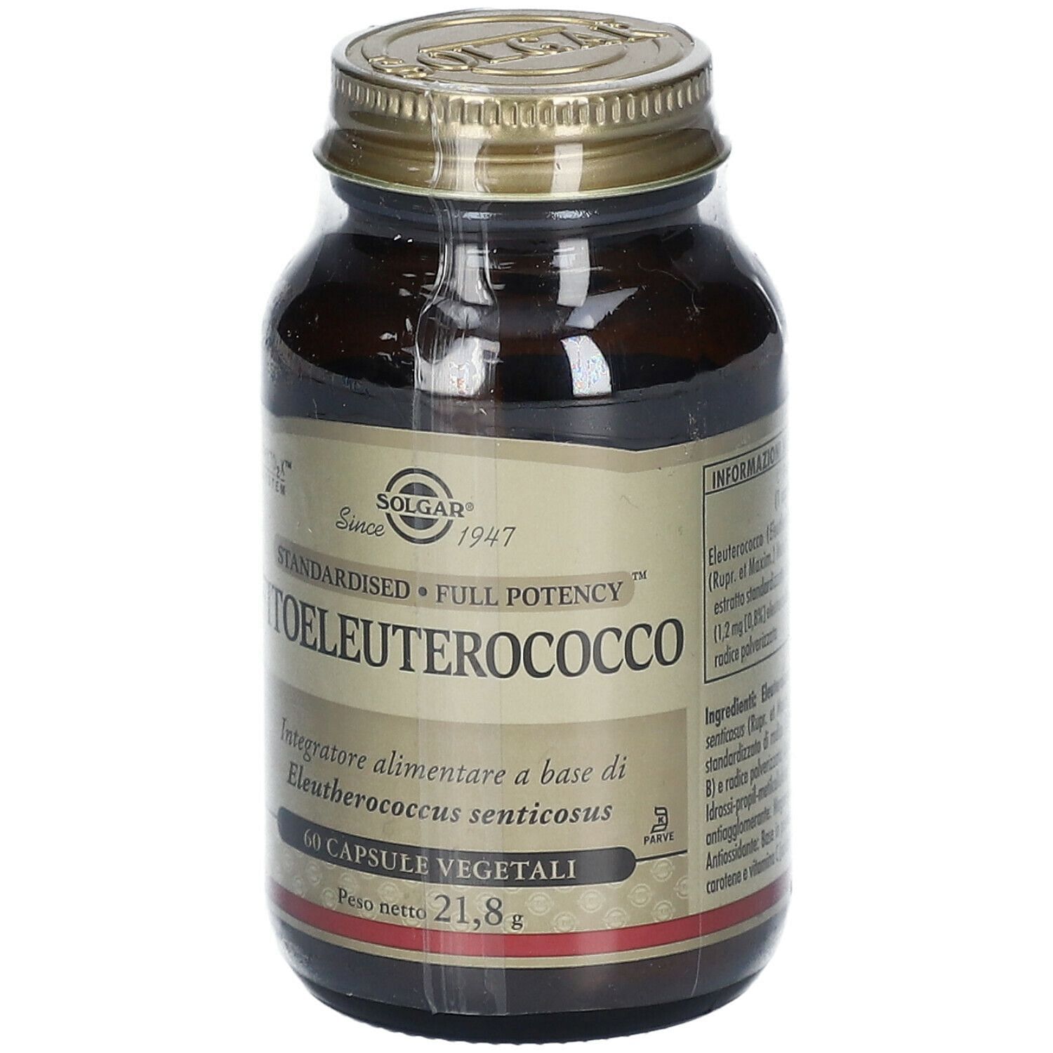 Fitoeleuterococco 60 Capsule Vegetali