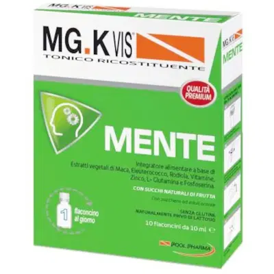 MGK VIS TONICO RICOSTITUENTE MENTE 10 FLACONCINI DA 10 ML MGK VIS TONICO RICOSTITUENTE MENTE 10 FLACONCINI DA 10 ML